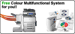 Free KM Colour copier Printer System